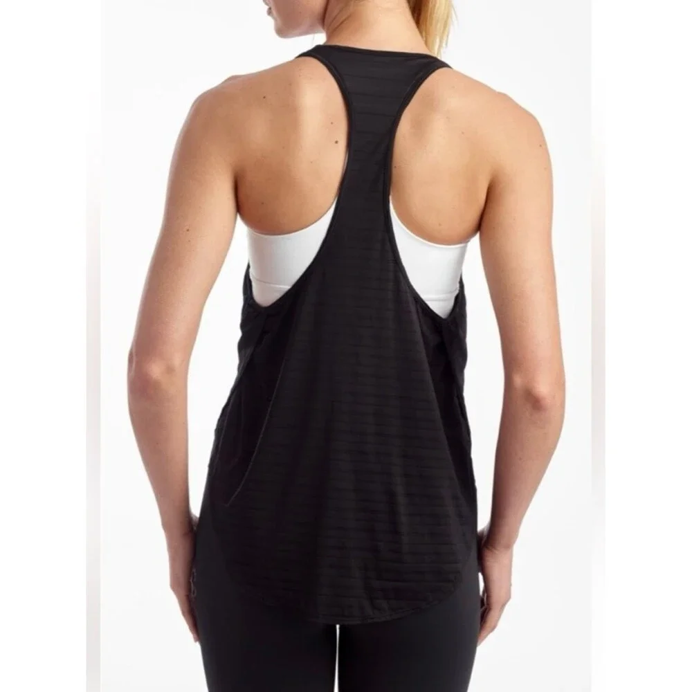 DYI Define Your Inspiration Lightweight Black Tank Top NWT Size Medium Workout